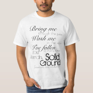固体、地面は、私をの残ります。、facebook…連れて来ます tシャツ