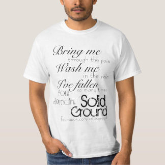 固体、地面は、私をの残ります。、facebook…連れて来ます tシャツ