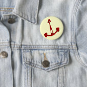 固定されたハートボタン 缶バッジ (インサイチュ)