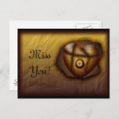 固定されたハート、カスタマイズ可能なポストカード ポストカード (正面/裏面)