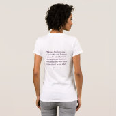 固定されたtワイシャツライトだけ tシャツ (裏面フル)