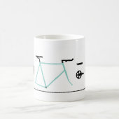 固定ギアのマグ コーヒーマグカップ (中央)