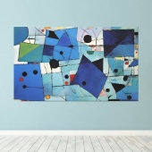 固定スマイルメロディ – Ken Gage Art キャンバスプリント (インサイチュ (ウッドフロア))