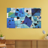 固定スマイルメロディ – Ken Gage Art キャンバスプリント (インサイチュ (リビング))