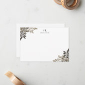 固定パーソナライズされたカード ノートカード (正面/裏面インサイチュ)