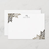 固定パーソナライズされたカード ノートカード (正面/裏面)