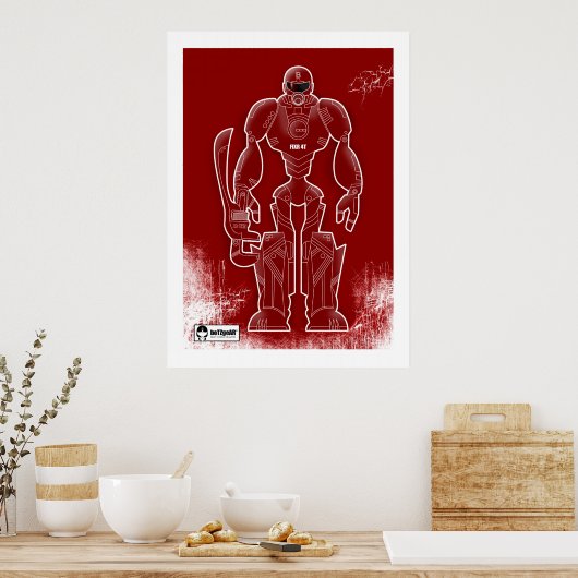 固定ボット ポスター (キッチン)