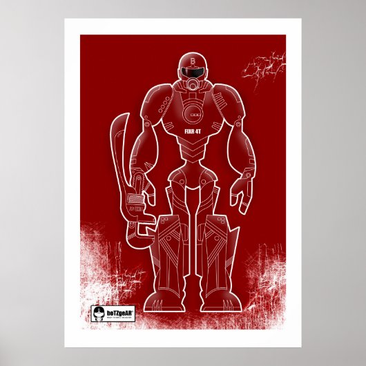 固定ボット ポスター (正面)