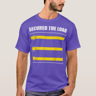 固定ロードトラックベルトおもしろいトラックドライバーTチューブ Tシャツ