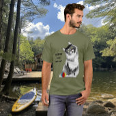 固定子猫 Tシャツ