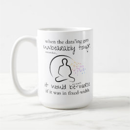 固定幅もしのデータが悪くなおもしろいる コーヒーマグカップ