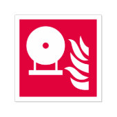 固定式消火器ボトル安全標識 セルフインキングスタンプ (デザイン)