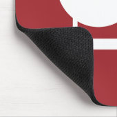 固定式消火器ボトル安全標識 マウスパッド (コーナー)