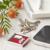 固定式消火器設置安全標識 キーホルダー (側面)