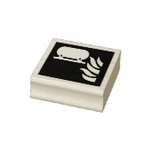 固定式消火器設置安全標識 ラバースタンプ (スタンプ)