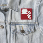 固定式消火器設置安全標識 缶バッジ (インサイチュ)