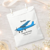 固定翼航空機の漫画イラストレーション フェイバーバッグ (クリップ留めされた状態)