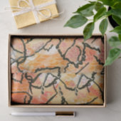 固定葉デザインオンティッシュペーパー 薄葉紙 (ギフト)