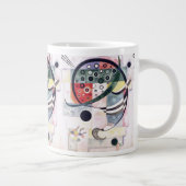 固定 – Kandinsky ジャンボコーヒーマグカップ (右)