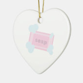 固形石鹸 セラミックオーナメント (左)