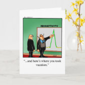 国おもしろいボスのデイカード カード (黄色い花)