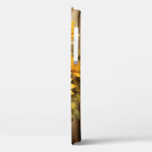 国かわいらし素朴ひまわりフローラ花 Case-Mate iPhoneケース (裏面 / 左)