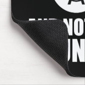 国ではなく11月に時計を戻しなさい マウスパッド (コーナー)