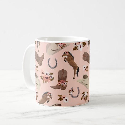 国とフローラコーヒーマグ コーヒーマグカップ (正面左)