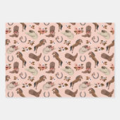 国とフローラ ラッピングペーパーシート (正面3)