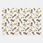 国とフローラ ラッピングペーパーシート (正面)