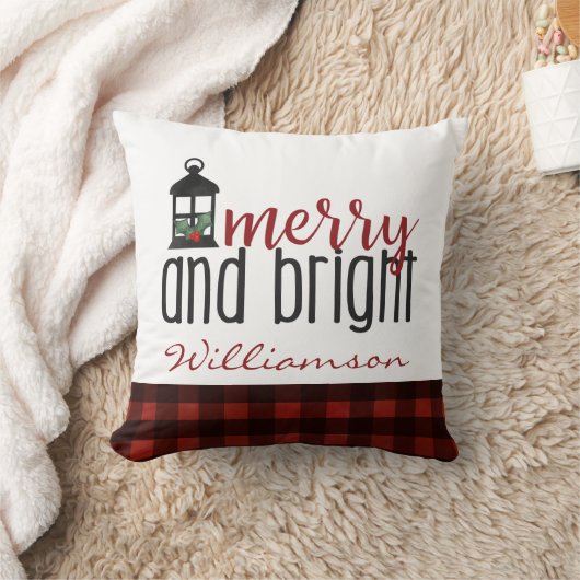 国と明素朴るいメリークリスマスの名前 クッション (ブランケット)