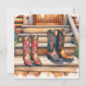 国と西素朴バレンタインデー シーズンカード (正面)