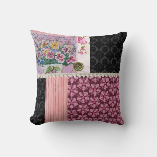 国のお洒落な上品5の枕 クッション (正面)