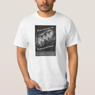 国のため、ヴィンテージWWII WACS/WAVES/SPARS/WASPS T Tシャツ