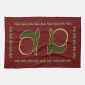 国のりんご キッチンタオル (横)