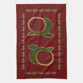 国のりんご キッチンタオル (縦)