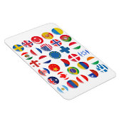 国のアイコンセット マグネット (右側)