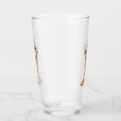 国のカウボーイの女性のカーボーイのブーツの結婚式 タンブラーグラス (右)