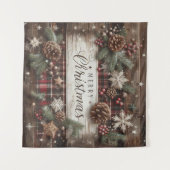 国のクリスマスのタペストリー タペストリー (正面(横))