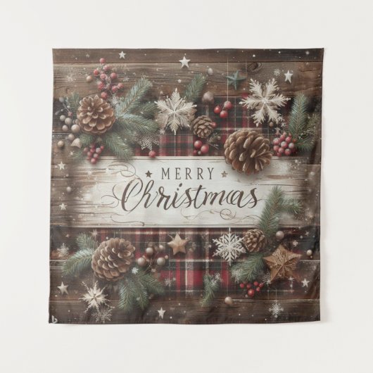 国のクリスマスのタペストリー タペストリー (正面)