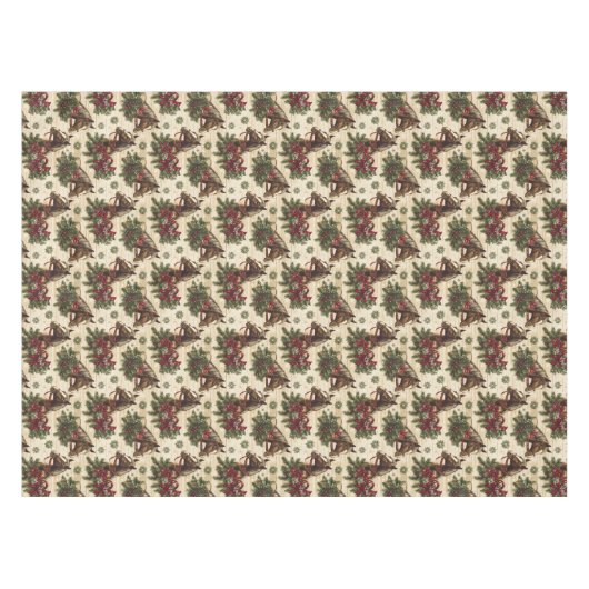 国のクリスマスの馬 テーブルクロス (正面(横))