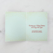 国のクリスマスを苦労させる シーズンカード (内部)