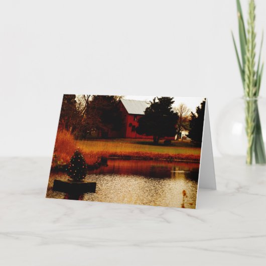 国のクリスマスカード シーズンカード (正面)