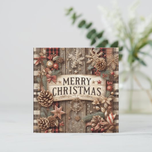 国のクリスマスグリーティングカード シーズンカード (スタンド正面)