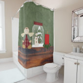 国のクリスマスシャワーカーテン シャワーカーテン (インサイチュ)
