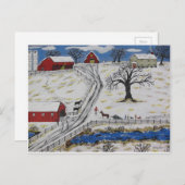 国のクリスマスツリー シーズンポストカード (正面/裏面)
