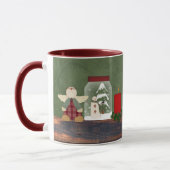 国のクリスマスマグカップ マグカップ (左)