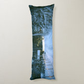 国のクリスマス雪 ボディピロー (裏面 (縦))