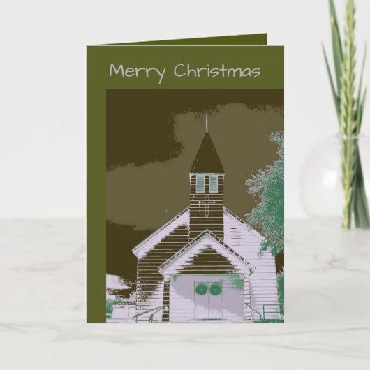 国のクリスマス シーズンカード (正面)