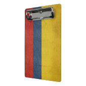 国のグランジな主権国の旗の ミニクリップボード (アングル2)